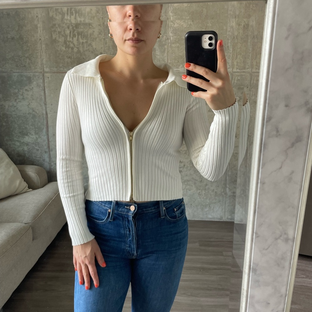 Zipped Up Sweater